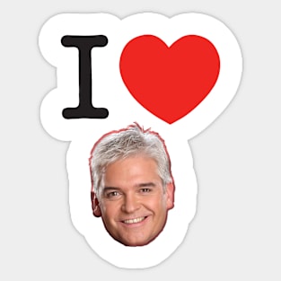 I Heart Phillip Schofield Sticker